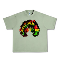 Oil Green juneteenth mom Urban Heavy Tee - CowGirlArtShop