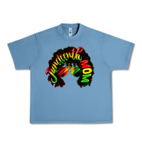 Pebble Blue juneteenth mom Urban Heavy Tee - CowGirlArtShop