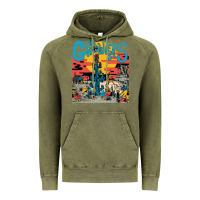 Vintage Olive growlers Vintage Hoodie - DesignPulse
