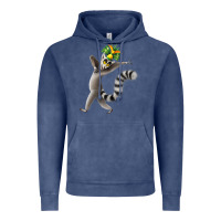 Vintage Denim All Hail King Julien Vintage Hoodie - DesignPulse