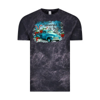 Cloud Black its the wonderful time of the year truck Vintage Tee - CowGirlArtShop