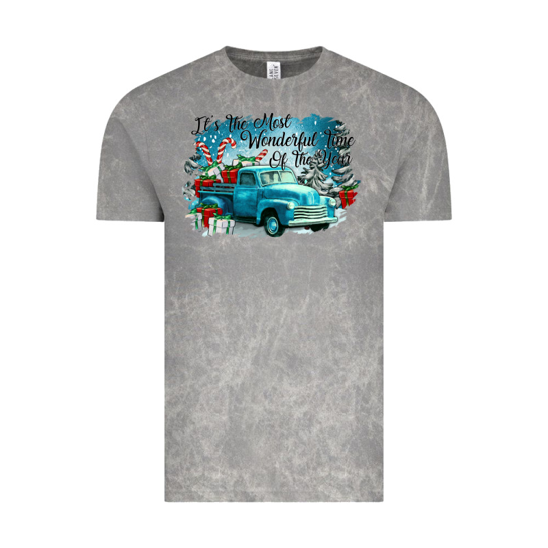 Its The Wonderful Time Of The Year Truck Vintage Tee by CowGirlArtShop | Teevron