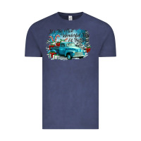 Vintage Denim its the wonderful time of the year truck Vintage Tee - CowGirlArtShop