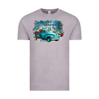 Vintage Zinc its the wonderful time of the year truck Vintage Tee - CowGirlArtShop