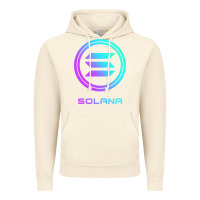 Vintage Artic solana crypto sol coin blockchain decentralized application long sleev Vintage Hoodie - DesignPulse