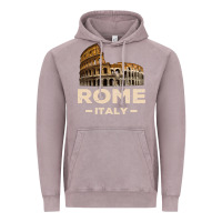Vintage Zinc Cool Vintage Roma Italia Colosseum Souvenirs, Rome Italy Pullover Hood Vintage Hoodie - DesignPulse