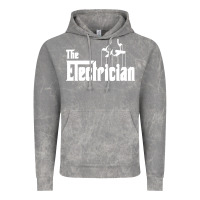 Cloud Rock the electrician the godfather parody design hipste Vintage Hoodie - PixelWave