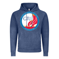 Vintage Denim graduate, theological, education (GTU) Vintage Hoodie - PixelWave