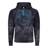 Cloud Black bing bong vintage distressed Vintage Hoodie - PixelWave