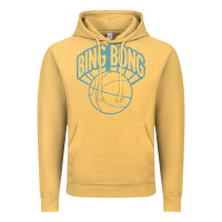 Vintage Mustard bing bong vintage distressed Vintage Hoodie - PixelWave