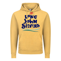 Vintage Mustard #long john silvers Vintage Hoodie - PixelWave