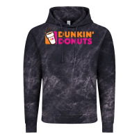 Cloud Black Dunkin'donuts Vintage Hoodie - PixelWave