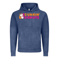Vintage Denim Dunkin'donuts Vintage Hoodie - PixelWave