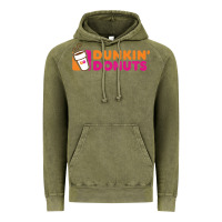 Vintage Olive Dunkin'donuts Vintage Hoodie - PixelWave