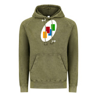 Vintage Olive Uno Card Game Draw Four Vintage Hoodie - PixelWave
