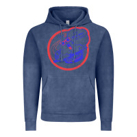 Vintage Denim cool whip vintage design   80s aesthetic Vintage Hoodie - PixelWave
