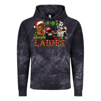 Cloud Black all the jingle ladies Vintage Hoodie - CowGirlArtShop