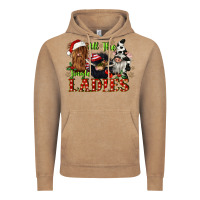 Vintage Coffee all the jingle ladies Vintage Hoodie - CowGirlArtShop