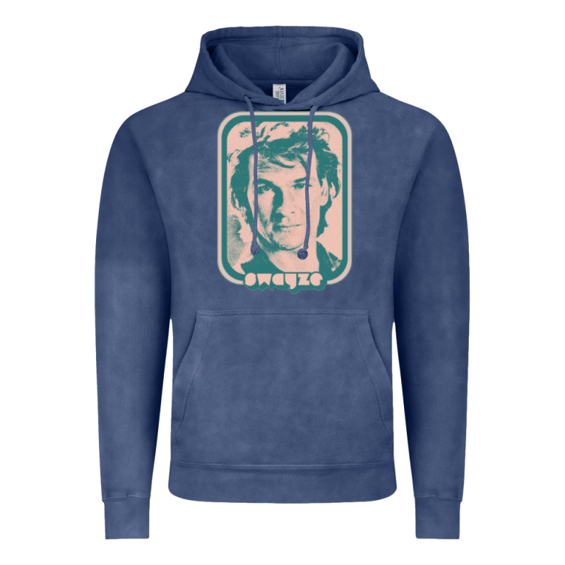 Patrick Swayze Retro 80s Fan Aesthetic Design Vintage Hoodie by PixelWave | Teevron