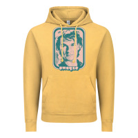Vintage Mustard patrick swayze retro 80s fan aesthetic design Vintage Hoodie - PixelWave