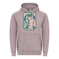 Vintage Zinc patrick swayze retro 80s fan aesthetic design Vintage Hoodie - PixelWave