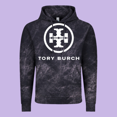 White Burch Tory Vintage Hoodie Designed By Pixelwave