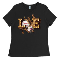 Black Love Softball Ladies Tee - Bettercallsaul