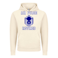 Vintage Artic military master sergeant air force retired t shirt Vintage Hoodie - PixelWave