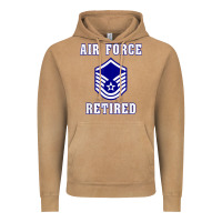 Vintage Camel military master sergeant air force retired t shirt Vintage Hoodie - PixelWave