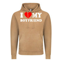Vintage Camel I Love My Boyfriend T-Shirt Vintage Hoodie - PixelWave