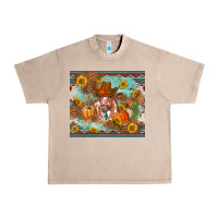 Fall Heifer Cow Urban Heavy Tee | Teevron