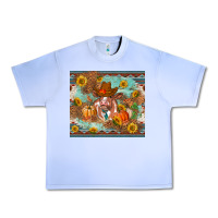 Grape Ice Fall heifer cow Urban Heavy Tee - RanaPortraitStore