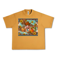 Peanut Butter Fall heifer cow Urban Heavy Tee - RanaPortraitStore
