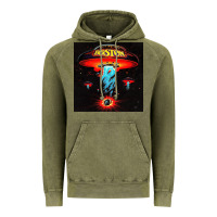 Vintage Olive Boston Classic Vintage Hoodie - PixelWave