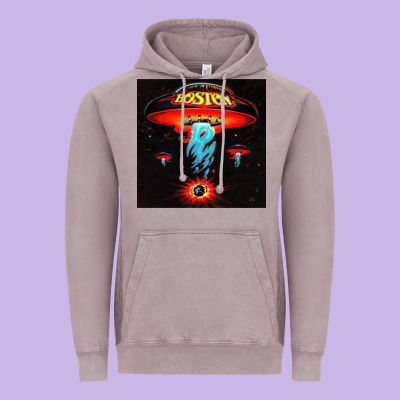 Boston Classic Vintage Hoodie Designed By Pixelwave
