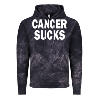 Cloud Black cancer sucks Vintage Hoodie - PixelWave