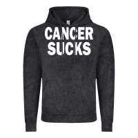 Vintage Black cancer sucks Vintage Hoodie - PixelWave
