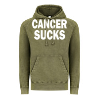 Vintage Olive cancer sucks Vintage Hoodie - PixelWave