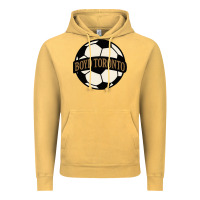 Vintage Mustard Boyd Toronto Soccer Vintage Hoodie - PixelWave