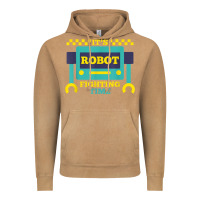 Vintage Camel it's robot fighting time funny robotics engineer battle bots Vintage Hoodie - PixelWave