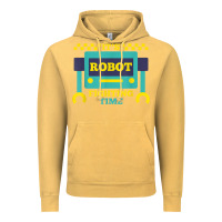 Vintage Mustard it's robot fighting time funny robotics engineer battle bots Vintage Hoodie - PixelWave
