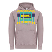 Vintage Zinc it's robot fighting time funny robotics engineer battle bots Vintage Hoodie - PixelWave