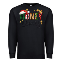 Black honey claus christmas Premium Sweatshirt - BarkalooDesign