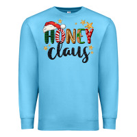 Ocean Blue honey claus christmas Premium Sweatshirt - BarkalooDesign