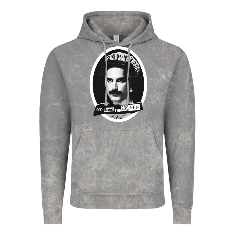 God Save The Quen King Music Vintage Hoodie by PixelWave | Teevron