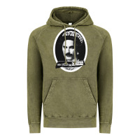 Vintage Olive god save the quen king music Vintage Hoodie - PixelWave