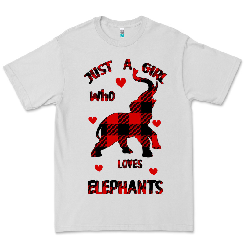 Just A Girl Who Loves Elephants - Elephant Premium Tee by Bettercallsaul | Teevron