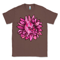 Chestnut Breast Cancer Sunflower Classic Tee - texasbilliewilder