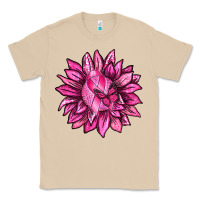 Mushroom Breast Cancer Sunflower Classic Tee - texasbilliewilder