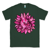 Sports Green Breast Cancer Sunflower Classic Tee - texasbilliewilder